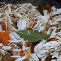El cooksnap de Luis José Carballude cuando hizo Pollo en escabeche.