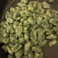 El cooksnap de Paola Arias cuando hizo Ñoquis de espinaca y ricota.