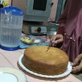 Cooksnap dari Dwii Dwii untuk resep Bolu Pisang Panggang