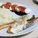 El cooksnap de Yannik cuando hizo Salmón a la plancha con queso Philadelphia y mostaza.