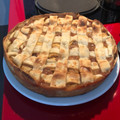 El cooksnap de Tatiana cuando hizo Tarta de manzana americana.