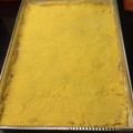 El cooksnap de María Eugenia Aizcorbe cuando hizo Tarta de coco y dulce de leche.