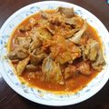 陳菲雪 的 韓式泡菜炒豬肉🐖🐖🐖 cooksnap
