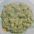 El cooksnap de Gwen cuando hizo Fideos con brócoli y salsa blanca❤.