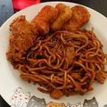 Cooksnap Cik Wawa semasa beliau membuat Mee goreng tersedap di abad ini.