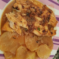 El cooksnap de Sara Sancho cuando hizo Trucha asalmonada al horno.