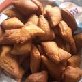 Sarah Kihumba's cooksnap of when they made Cake mandazi/Half cake.