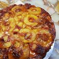 El cooksnap de Celina Dinesen cuando hizo Torta invertida de manzana.