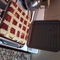 El cooksnap de Magalí Eyén Kes Rost cuando hizo Pastafrola en la Flip.
