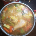 El cooksnap de Juan Carlos Cordova Reyes cuando hizo Caldo de pollo con verduras 🍲😻.