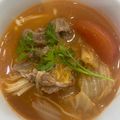 Cooksnap của Tâm Hoa Nguyễn khi họ làm theo món Canh kim chi nấu thịt bò