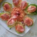 El cooksnap de Rocío cuando hizo Huevos rellenos con jamón.