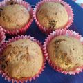 El cooksnap de Grissel cuando hizo Muffins de banana 🍌 con chispas de chocolate 🍫.