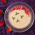 renu bhasin 's cooksnap of when they made Strawberry Basundi.
