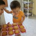 El cooksnap de yessenia lopez cuando hizo Cupkase de vainilla.