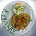 รูป Cooksnap ของ K'Kwang Megaloceros เมื่อเขาทำ มาม่าผัดกระเพรา+ไข่ดาว