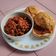 Cooksnap Rozita Jaafar Sekdek semasa beliau membuat Stir Fried Corned Beef.