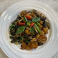 Ellen Lien 的 三杯皮蛋杏鮑菇 cooksnap