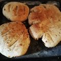 El cooksnap de Alejandro Acøsta cuando hizo Pan casero.