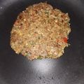 El cooksnap de Geraldine Moni Gonzalez cuando hizo Hamburguesas de berenjenas y avena.