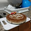El cooksnap de Jose luis Carpio blanco cuando hizo Tarta 3 chocolates.