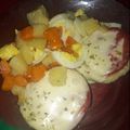 El cooksnap de Camila Mariel cuando hizo Milanesas de Calabaza a la Napolitana.