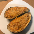 El cooksnap de Laura Parmer cuando hizo Berenjenas rellenas de tres quesos.