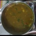 Sanskriti arya का कुकस्नैप जब उन्होंने चटपटे छोले बनाया था।