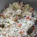 kalpana prasad का कुकस्नैप जब उन्होंने जीरा गरम मसाला पुलाव (jeera garam masala pulao recipe in Hindi) बनाया था।