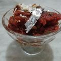 priyanka sharma's cooksnap of when they made Gajar Ka halwa.