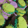 El cooksnap de Beli_Rb cuando hizo Alfajores de colores.