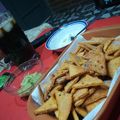 El cooksnap de Eliana Sepulveda cuando hizo Doritos caseros.