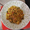 El cooksnap de bmarthajudith cuando hizo Arroz de coliflor personalizado con cuadros de pollo 💓.