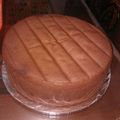Cooksnap dari Dini Shariff untuk resep Coklat sponge cake hias