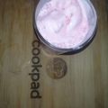 Kiran Asghar's cooksnap of when they made Strawberry ice cream shake.
