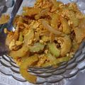 Cooksnap Munirah semasa beliau membuat Peria Goreng Pecah Telur.