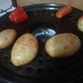 El cooksnap de Miche Ailen cuando hizo Parrillada de vegetales al parrigas.