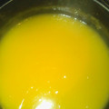 El cooksnap de Silvia Suárez cuando hizo Crema pastelera de melocotón.