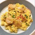 雪堡媽媽 的 蝦仁炒蛋 cooksnap