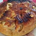 El cooksnap de Sara Brusa cuando hizo Torta fácil con manzanas.