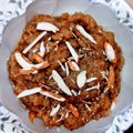 Chandra kamdar का कुकस्नैप जब उन्होंने आटे का हलवा (atte ka halwa recipe in Hindi) बनाया था।