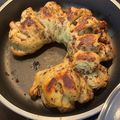 El cooksnap de Ana Laura Perez cuando hizo Rosca de chicharrón.