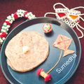Sumedha Joshi's cooksnap of when they made तीळ गुळ पोळी (til gul poli recipe in marathi).