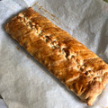 El cooksnap de Johan Fräst cuando hizo Strudel de manzana, higos y pasas.
