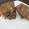 Cooksnap από Ευφροσύνη στη συνταγή Σπιτικά κράκερ με λιναρόσπορο και τσία (4 υλικά!)