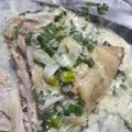 El cooksnap de Angie 💖 cuando hizo Pollo al verdeo con papas a la crema.