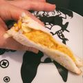 恩諺麻咪＊＊零廚藝料理＊＊ 的 南瓜蛋沙拉三明治 cooksnap