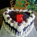 Cooksnap dari Julia Costa untuk resep Black Forest Cake 4 telur (loyang bulat 18 cm)