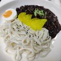 รูป Cooksnap ของ SanDy Nawarat เมื่อเขาทำ จาจังมยอน หรือ บะหมี่ดำเกาหลี
