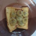 รูป Cooksnap ของ Paipai เมื่อเขาทำ French Toast (Banana Topping)